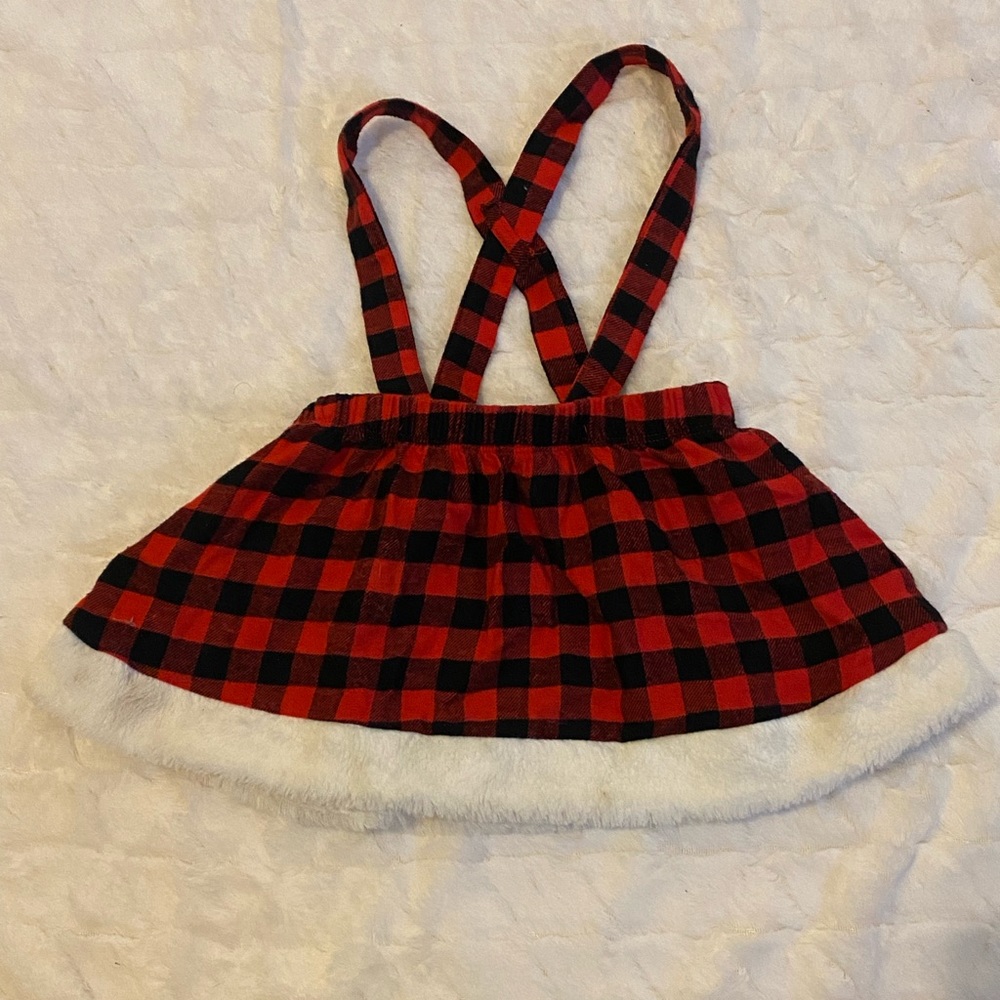 Christmas skirt for a baby girl. Like new!